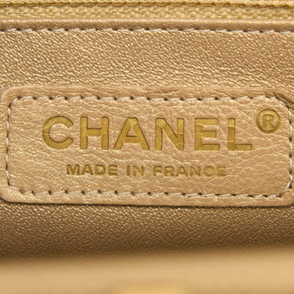 Chanel Timeless Clutch Caviar Gold Brushed