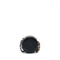 Chanel 19 Round Clutch With Chain Lambskin Gold/Silver Hardware