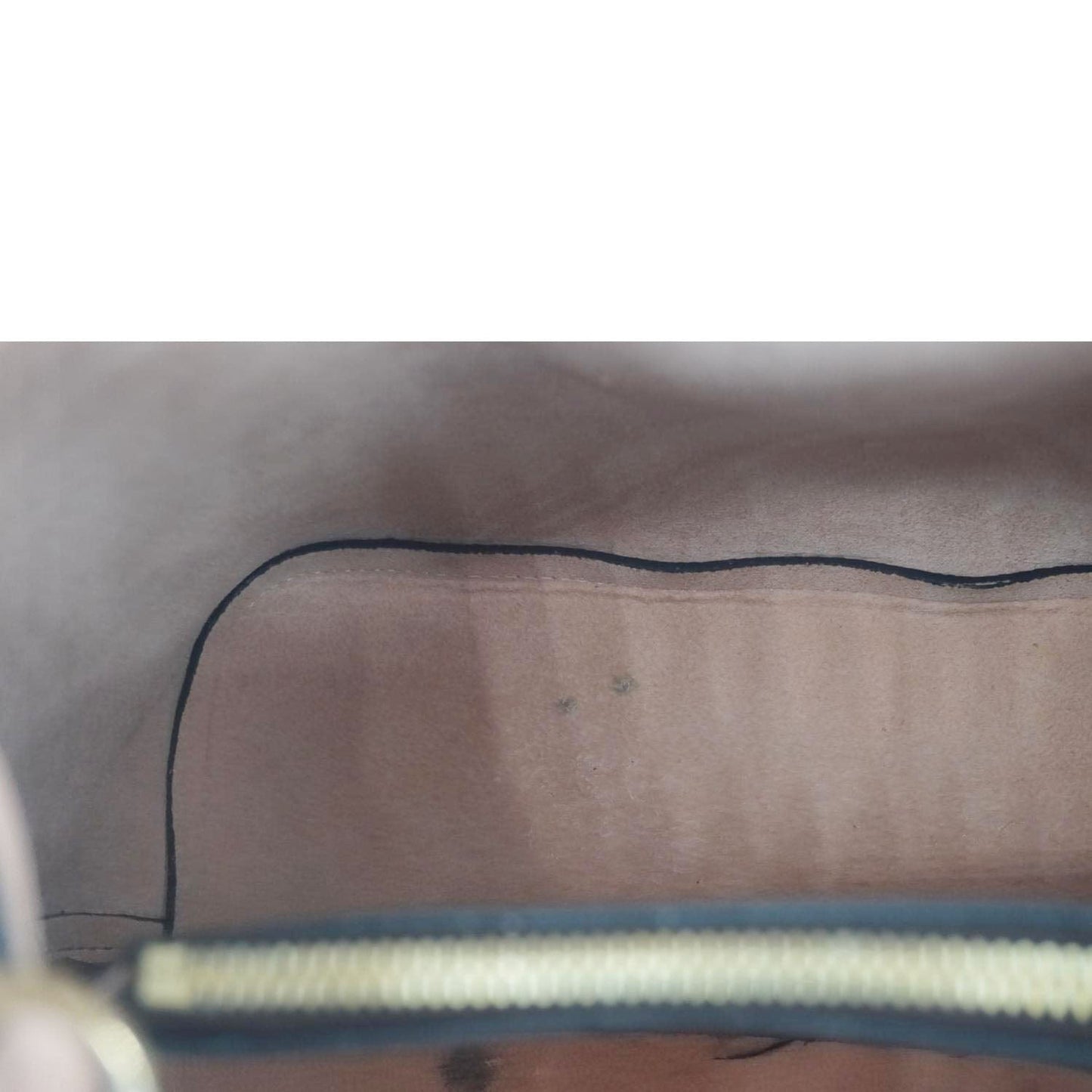 LOUIS VUITTON Neonoe MM Damier Ebene Shoulder Bag Brown