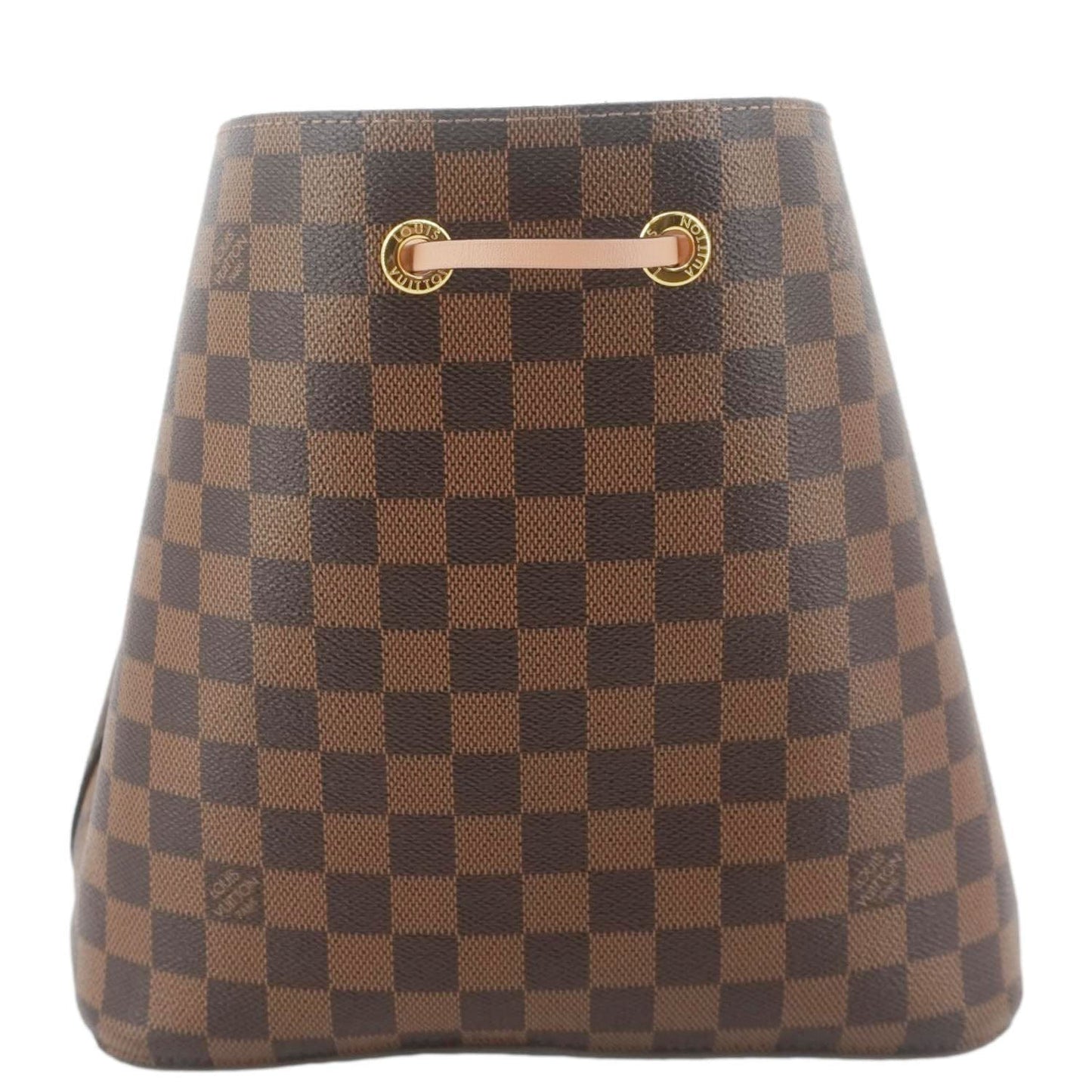 LOUIS VUITTON Neonoe MM Damier Ebene Shoulder Bag Brown