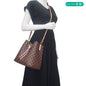 LOUIS VUITTON Neonoe MM Damier Ebene Shoulder Bag Brown