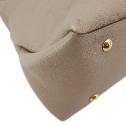 LOUIS VUITTON Maida Monogram Empreinte Leather Hobo Shoulder Bag Dune