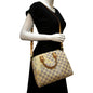 LOUIS VUITTON Nautical Speedy 25 Bandouliere Damier Azur Shoulder Bag White