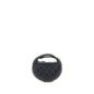 Chanel 23C Round Clutch Lambskin Black L (Microchip)