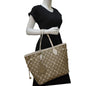 LOUIS VUITTON Neverfull MM Spring City Leather Tote Shoulder Bag Bicolor