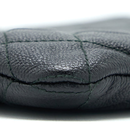 Chanel Boy Clutch Caviar Black