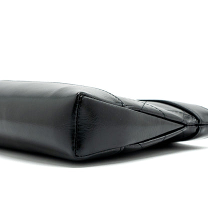 Chanel 24C mini 31 clutch with chain shiny calfskin black L (microchip)