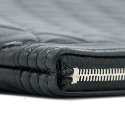 Chanel Boy Clutch Lambskin Black