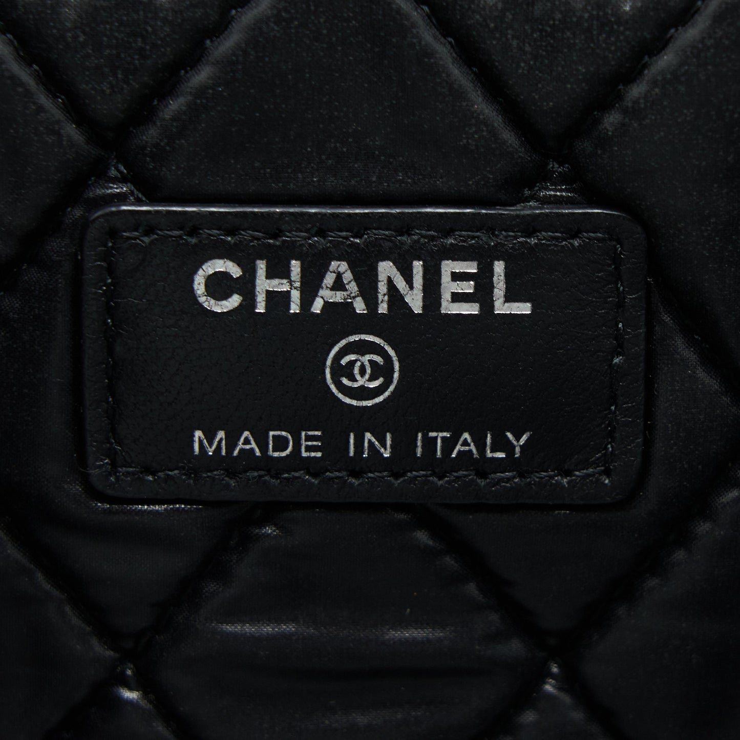 Chanel Boy Clutch Lambskin Black