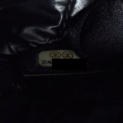 Chanel Boy Clutch Lambskin Black