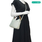GUCCI Diana Small Leather Top Handle Shoulder Bag Pale Green 746251