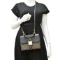 LOUIS VUITTON Locky BB Monogram Canvas Shoulder Bag Brown