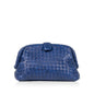 Bottega Veneta Blue Lauren Clutch