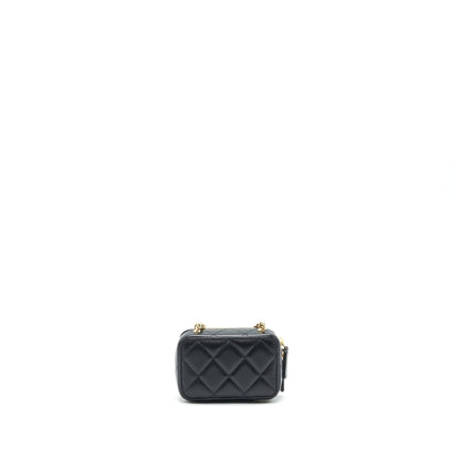 Chanel 21K Mini Clutch With Chain Black