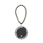 Chanel Round Clutch With Chain Lambskin Black L