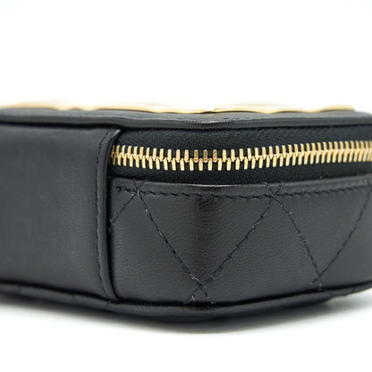 Chanel 21K Mini Clutch With Chain Black