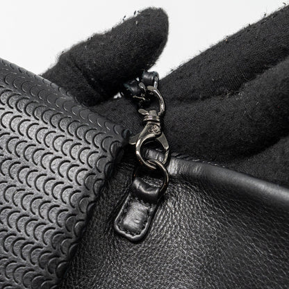 Chanel Flap Clutch Lambskin Black with Black Hardware