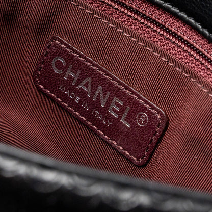 Chanel Flap Clutch Lambskin Black with Black Hardware