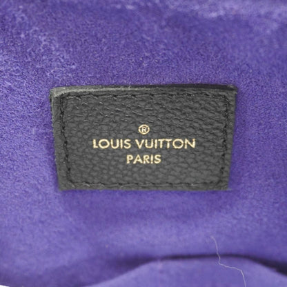 LOUIS VUITTON Maida Monogram Empreinte Leather Hobo Shoulder Bag Black
