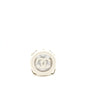 Chanel Runway White Crystal Round Evening Clutch Shoulder Bag Box