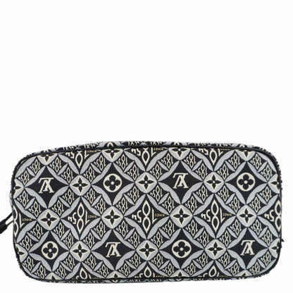 LOUIS VUITTON Since 1854 Neverfull MM Jacquard Shoulder Bag Black