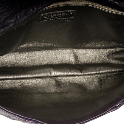 Chanel Distressed Calfskin Shoulder Bag