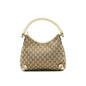 Gucci Abbey Canvas Leather Shoulder Bag