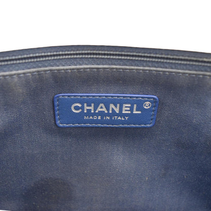 CHANEL Venise Biarritz Flap Mixed Fibers Shoulder Bag Multicolor
