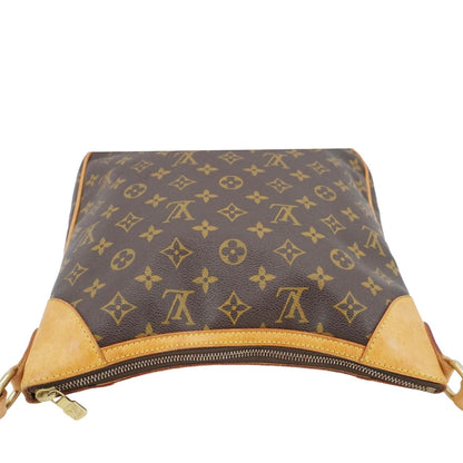 LOUIS VUITTON Odeon Monogram Canvas Shoulder Bag Brown
