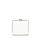 Chanel Quilted Clutch Lambskin White