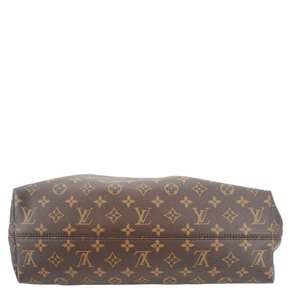 LOUIS VUITTON Graceful MM Monogram Canvas Shoulder Bag Brown