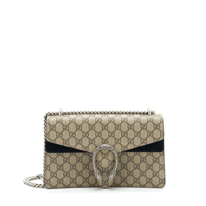 Gucci Dionysus GG Shoulder Bag GG Supreme Canvas / Black SHW
