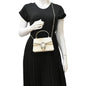 GUCCI Dionysus Mini Leather Top Handle Shoulder Bag Off White 752029