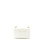 Chanel 22S Giant Chain Flap Shoulder Bag Lambskin White Brushed  (Microchip)