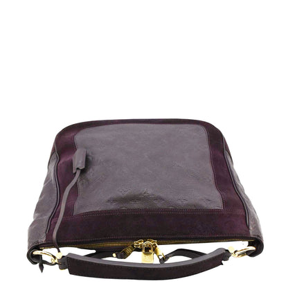 LOUIS VUITTON Audacieuse MM Empreinte Leather Shoulder Bag Terre