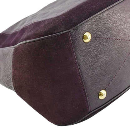 LOUIS VUITTON Audacieuse MM Empreinte Leather Shoulder Bag Terre