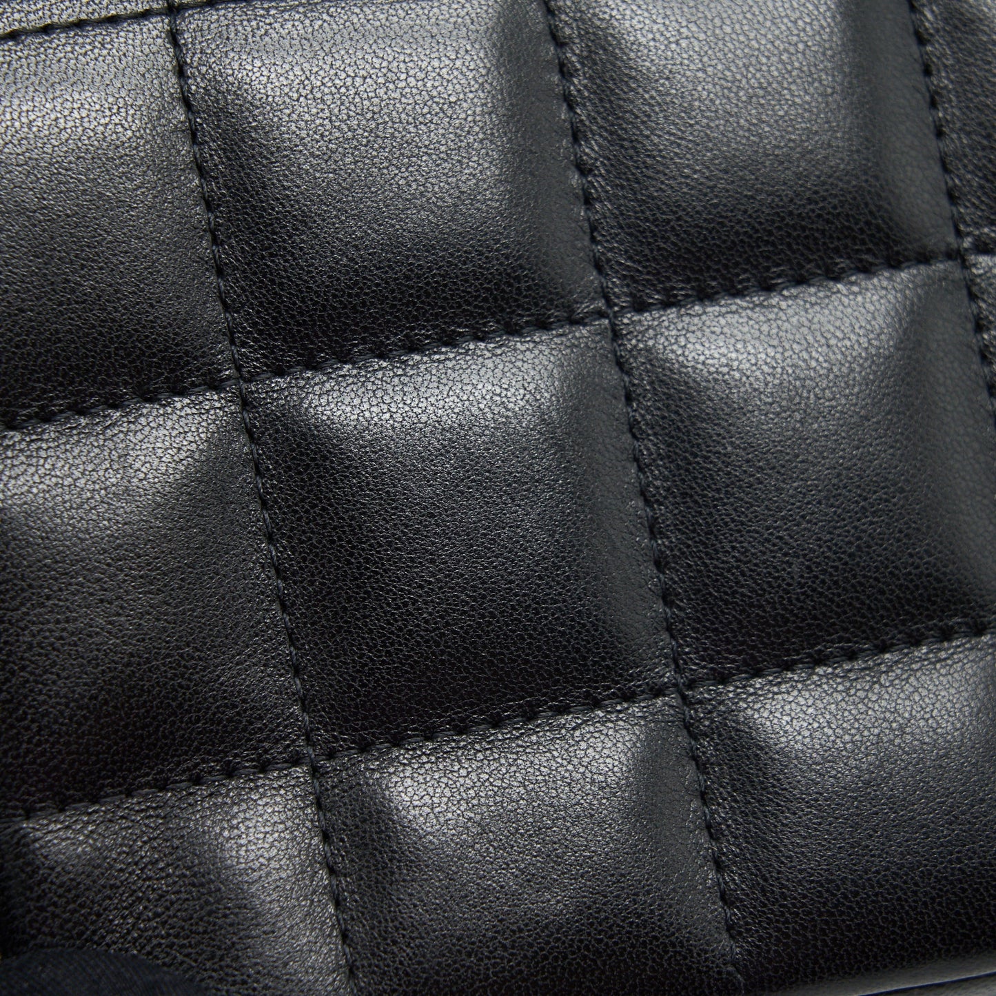 Chanel Camellia Mini Flap shoulder Bag Lambskin black