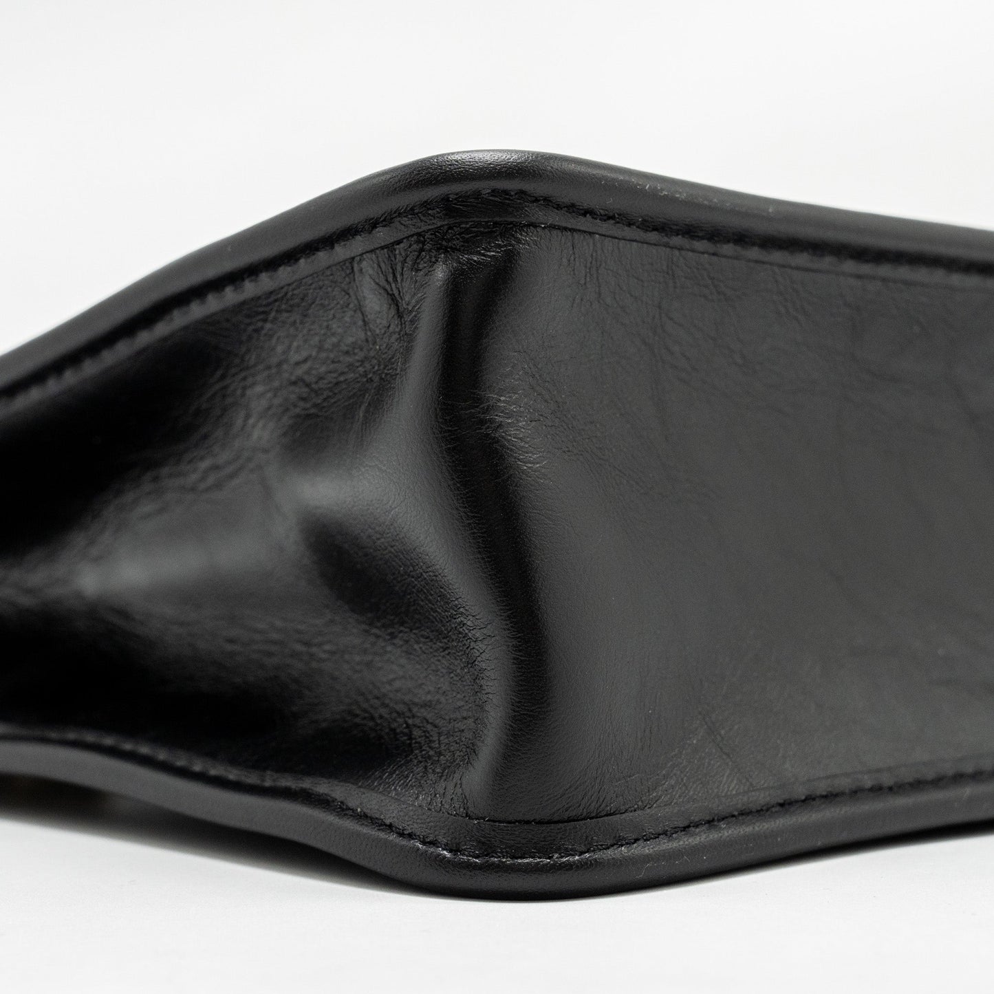 Chanel 23S Clutch Bag With Chain Calfskin Black Brush  (microchip)