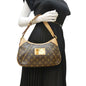 LOUIS VUITTON Thames PM Monogram Canvas Shoulder Bag Brown