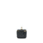 Chanel Small Vanity Clutch With Chain CC Pearl Caviar Black L