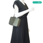 CHANEL Vanity Case Filigree CC Iridescent Quilted Caviar Leather Shoulder Bag Green