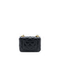 Chanel 22S Giant Chain Flap Shoulder Bag Lambskin Black  (Microchip)