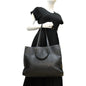 LOUIS VUITTON Onthego GM Monogram Empreinte Leather Tote Shoulder Bag Black