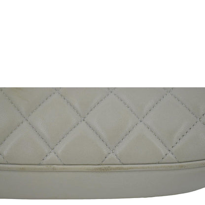 CHANEL Misia CC Chain Camera Lambskin Leather Shoulder Bag Gray