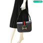 GUCCI Horsebit 1955 Small Leather Shoulder Bag Navy 602204