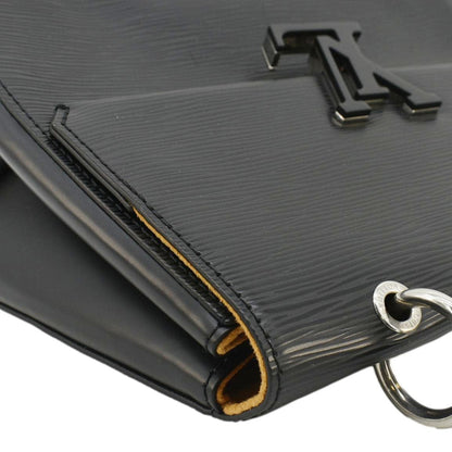 LOUIS VUITTON Grenelle PM Epi Leather Shoulder Bag Black
