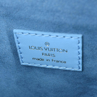 LOUIS VUITTON Coussin PM Monogram Embossed Shoulder Bag Bleuet