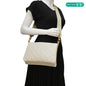 LOUIS VUITTON Coussin PM Monogram Embossed Leather Shoulder Bag Off White