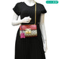 GUCCI Padlock Small GG Supreme Canvas Shoulder Bag Multicolor 409487