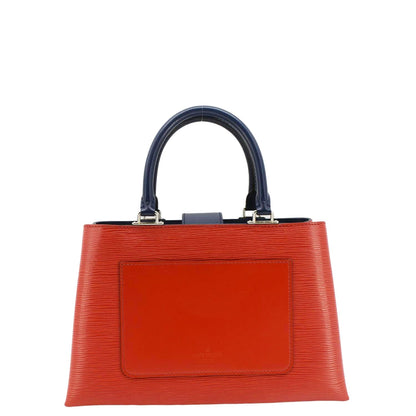 LOUIS VUITTON Kleber PM Epi Leather Shoulder Bag Red